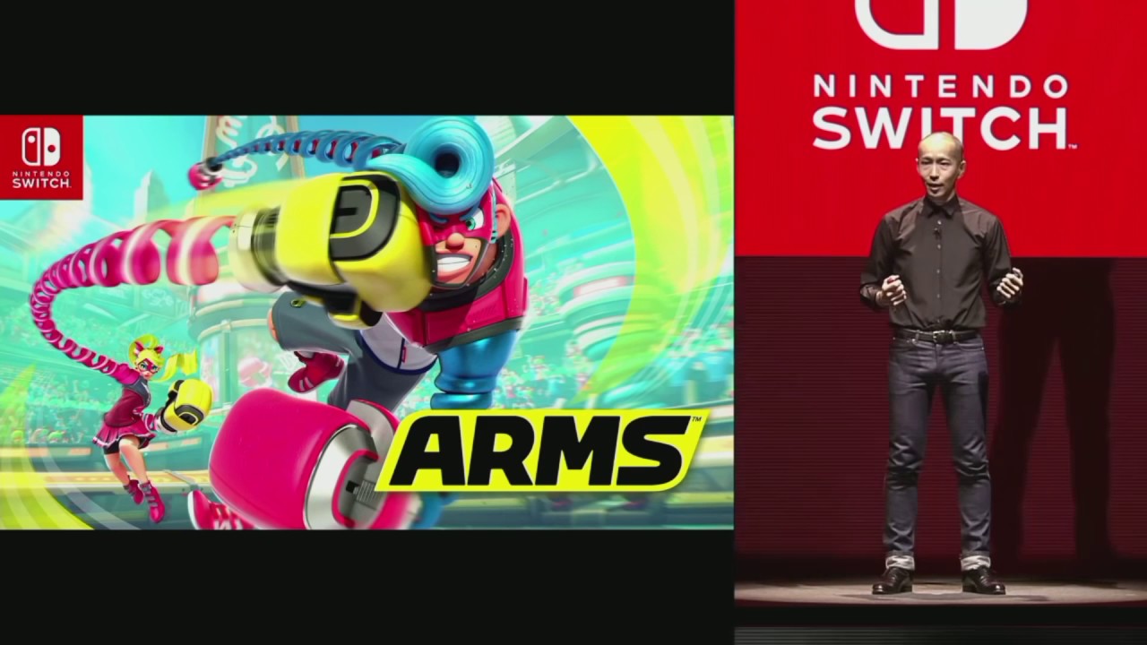 Nintendo Switch - Arms Gameplay New Fighting Game 2017 Presentation ...
