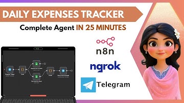 Complete n8n Agent- Tracking Daily Expenses by Telegram in 25 Minutes (Step-by-Step Bangla Tutorial)