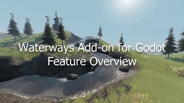 Waterways Add-on for Godot 0.1.0 Released - Feature Overview