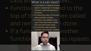 Celebrity What is Call Stack? | Clip #9 | Understanding Execution Context with Call Stack | Core JavaScript Wealth