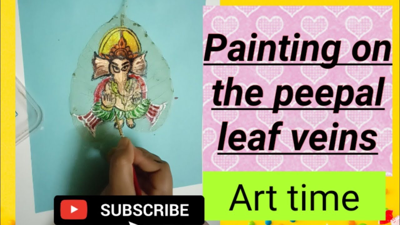 HOW TO PAINT ON PEEPAL LEAF VEINS STEP BY STEP LEAF PAINTING YouTube how-to-paint-on-peepal-leaf-veins-step-by-step-leaf-painting-youtube