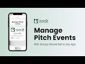 Manage your pitch events with startup steroid demo day app