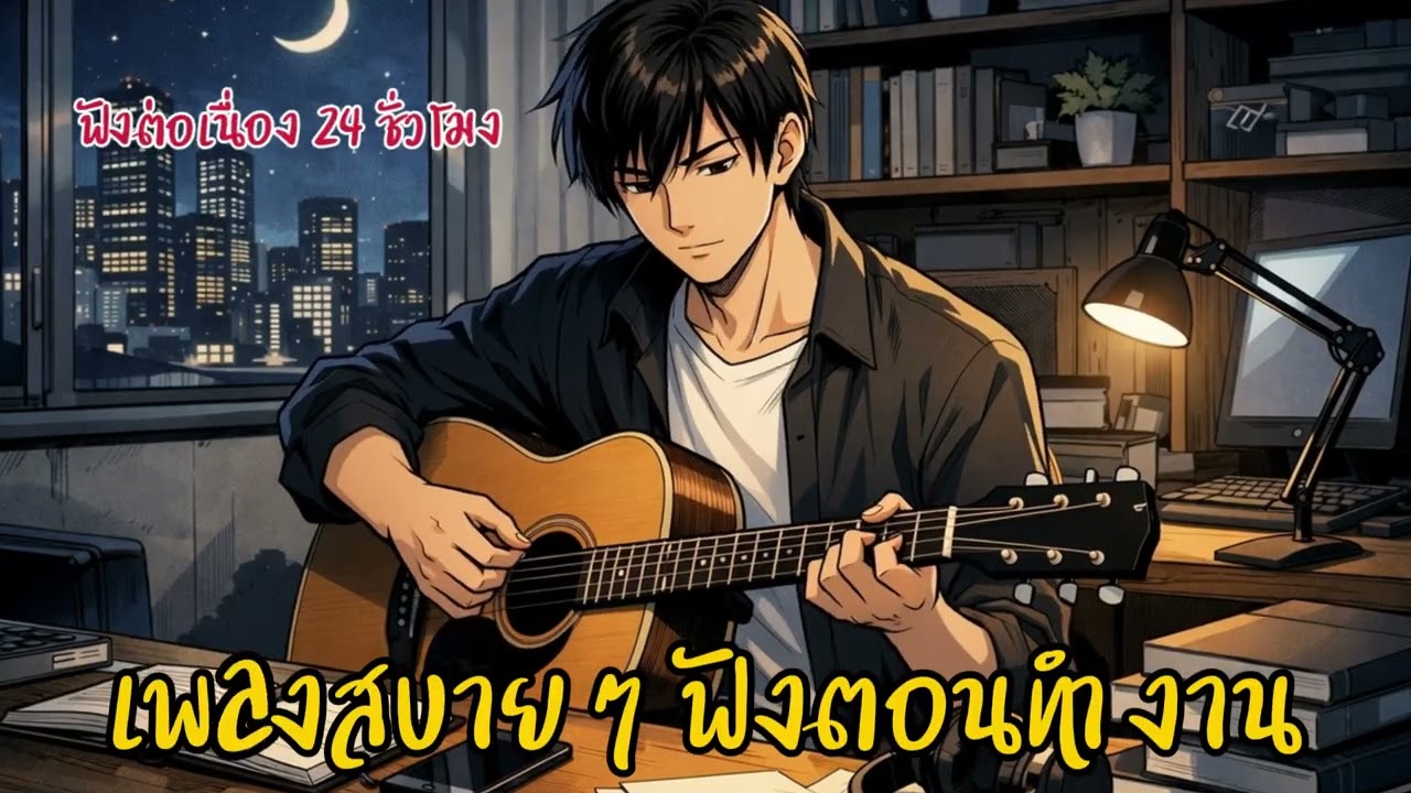 🎧 เพลงเพราะ ฟังสบายๆ ฟังตอนทำงานหรืออ่านหนังสือ เติมกลิ่นอายคาเฟ่ 💻