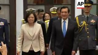 Tsai takes oath as Taiwan's president