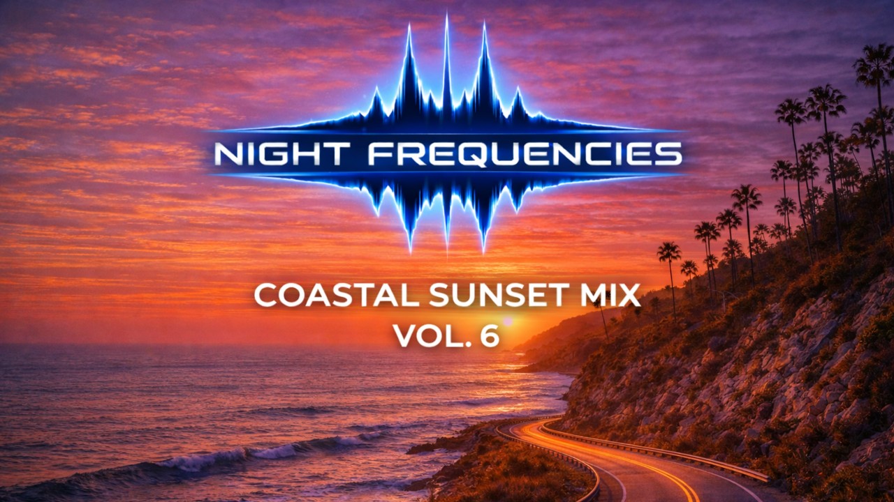 Night Frequencies – Coastal Sunset Mix Vol. 06 | Electronic Music for Night Drive, Chill out & Relax