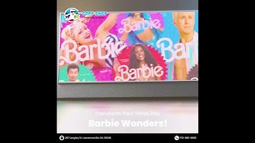 Create your Barbie stories with Copyshop prints!