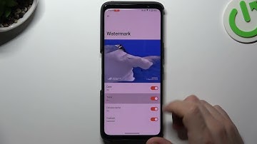 How To Customize Watermark On Asus Rog Phone 6D