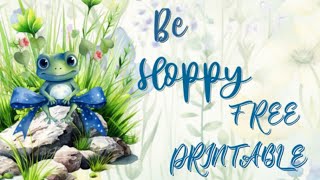 Be Hoppy Free Planner Printable Plan With Me