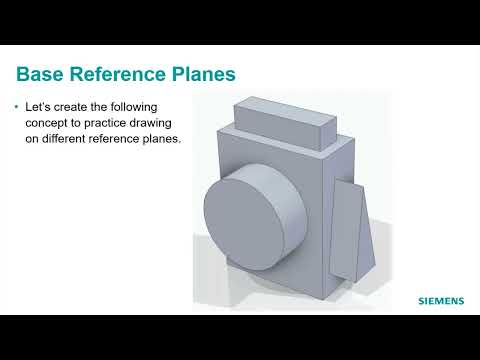 Solid Edge Lesson:4 Base Reference Planes