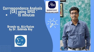 Quick Guide to Correspondence Analysis in 15 Minutes