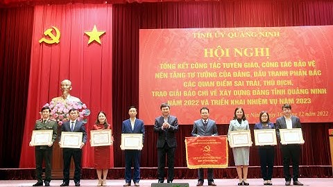 Ban Tuyên giáo Tỉnh ủy triển khai nhiệm vụ năm 2023