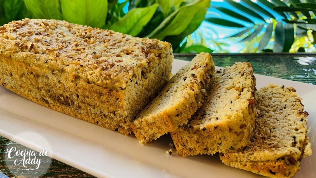 Come PAN sin culpa, mira que FÁCIL. Sin HARINA  P/DIABETES, KETO y Control de Paso|Cocina de Addy