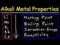 Alkali Metals 