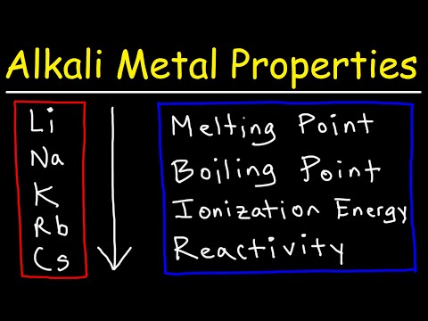 Video: Ano ang Valency ng alkali metals?