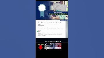 Scrum Master Certification Question 174 #agile #scrum #scrumcertification  #scrummaster #psm