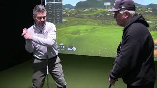 WDHA's Jim Monaghan Learns How To Golf At GolfCave In Randolph, NJ