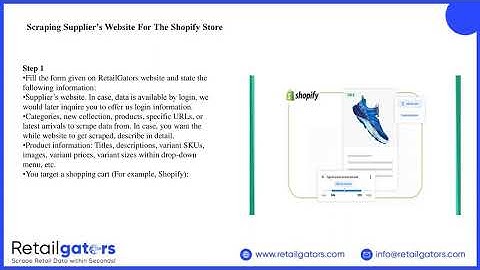 How to Scrape Supplier Website Data for Shopify?