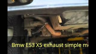 BMW X5 E53 exhaust sound