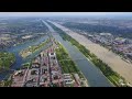 Vienna, Austria: high altitude drone footage