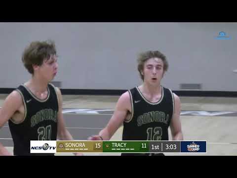 Sonora vs Tracy High School Boys Basketball LIVE 12/3/21