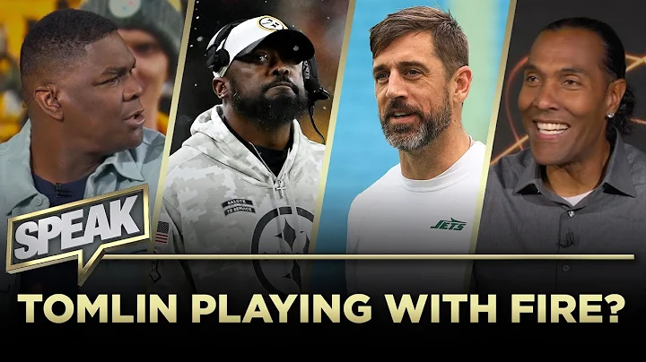 Aaron Rodgers visits Steelers, Is Tomlin playing with fire? | NFL | SPEAK