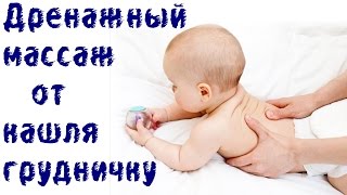 Дренажный массаж от кашля грудничку Дренажный массаж от кашля грудничку