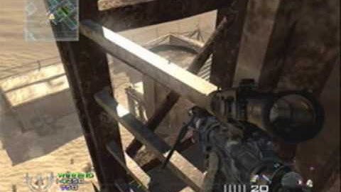 MW2 - Quick Scope / No Scope 1v1 - Rust - Tactical Nuke - Part 2