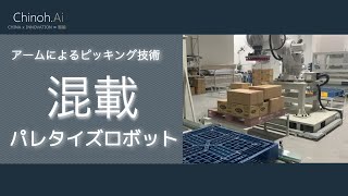 混載パレタイズロボットのご紹介