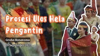 Prosesi Ulos Hela - Pernikahan Adat Batak Ancell  Taruliasi Samosir \u0026 Nacha br Manik
