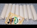 Bolis de horchata cremositos con un sobre de tang