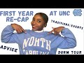 UNC Freshman Year Experience: dorm tour, advice, plus more