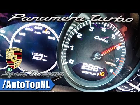 2018 Porsche Panamera Turbo ST ACCELERATION & SPEED 0-296km/h By AutoTopNL