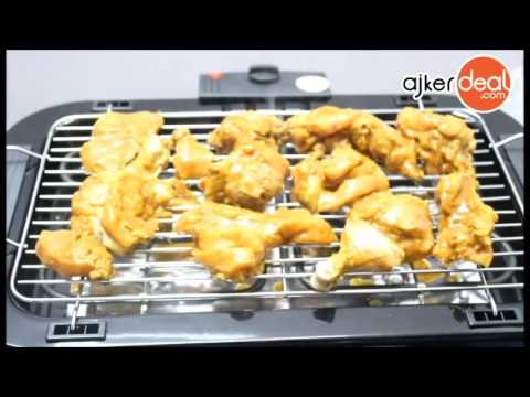 Hướng dẫn sử dụng bếp nướng Electric barbecue grill