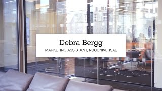 Debra Bergg, TV Marketing Assistant at NBC Universal International Studios