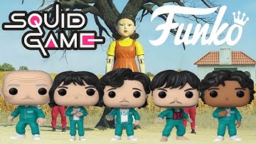 Opening up the new Squid Game Funko Pops !!