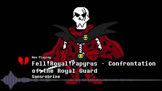 [Undertale AU] Fell!Royal!Papyrus - Maniacal Laughter but more evil! + Confrontation of the Royal Gu