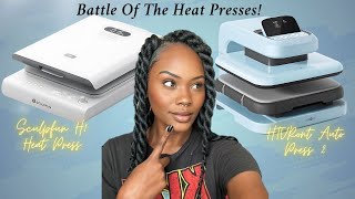 HYVRont Auto Heat Press 2 Vs. SculpFun H1 Heat Press 