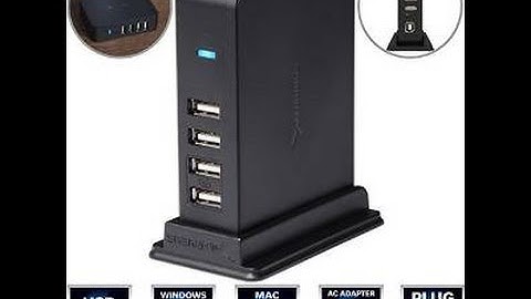 Sabrent 9 Port USB 2.0 HUB Unboxing/Review