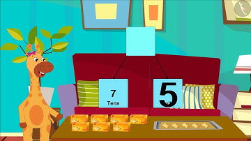 Place value of numbers from 10-99| Number Sense| Ones| Tens| Place Value|TicTacLearn| Fun with Gaffy