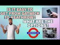 Is it easy to get from London Gatwick to Heathrow