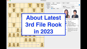 Shogi Opening: Latest Sankenbisha (3rd File Rook) in 2023