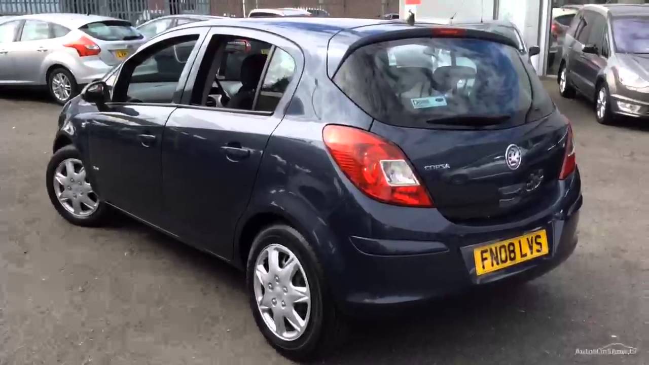 Vauxhall Corsa Club A C 16v Blue 08 Youtube