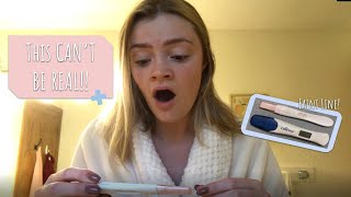 Finding Out I'm Pregnant \& Telling My Husband (first time parents!) Live Pregnancy Test Reaction