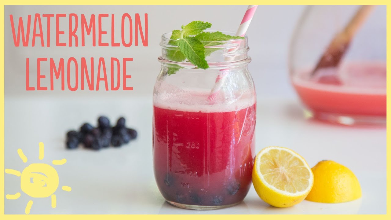 EAT | Watermelon Lemonade (made with Honey)