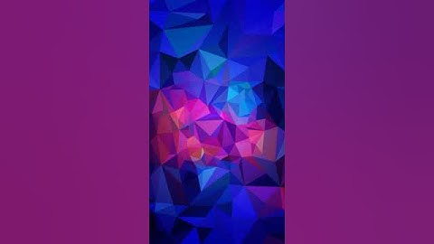 colorful polygon Animated