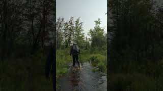 When the pond is the trail