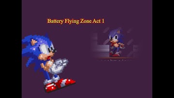 Battery Flying Zone Act 1 Classic Sonic Simulator