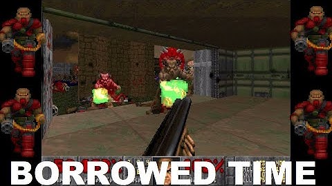 Clippy plays Doom 2: Borrowed Time - a map by ViolentBeetle - UV MAX & commentary