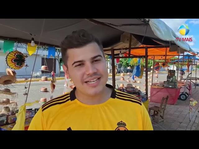 Feira de fogos movimenta Avenida Fransquinha Dantas e vendedores esperam aquecimento nas vendas
