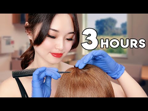 [ASMR]-Sleep-Recovery-~-3-Hours-of-Hair-Treatments